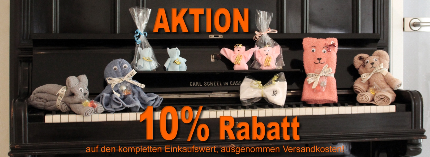 Aktion 10% Rabatt