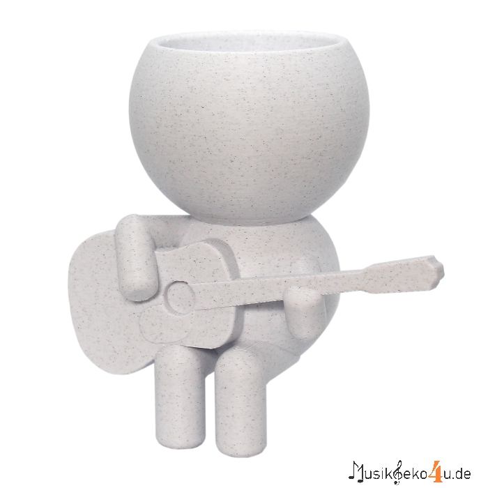Gitarre Kantenhocker - 3D gedruckter Gitarrenspieler in verschiedenen Farben