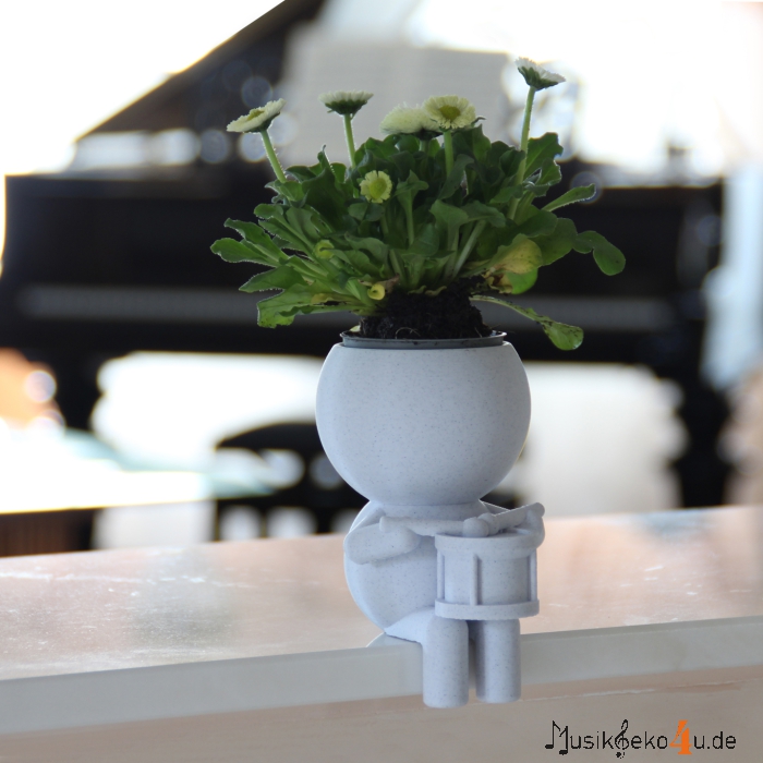 Trommler Kantenhocker - 3D gedruckter Trommelspieler in verschiedenen Farben