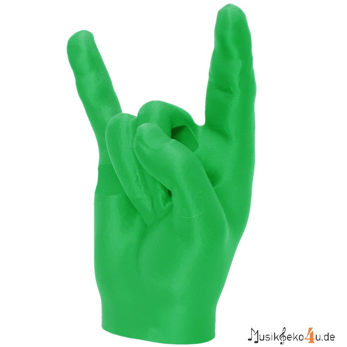 Drumstick Halter, Hand mit Rock Geste - 3D gedruckt, verschiedene Farben
