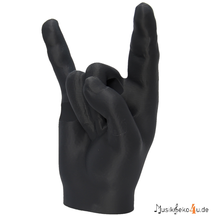 Drumstick Halter, Hand mit Rock Geste - 3D gedruckt, verschiedene Farben