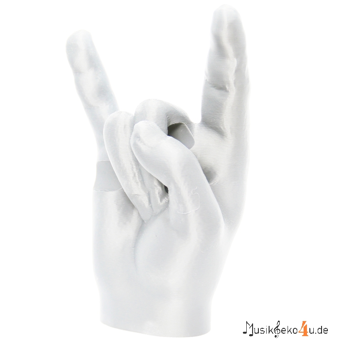 Drumstick Halter, Hand mit Rock Geste - 3D gedruckt, verschiedene Farben