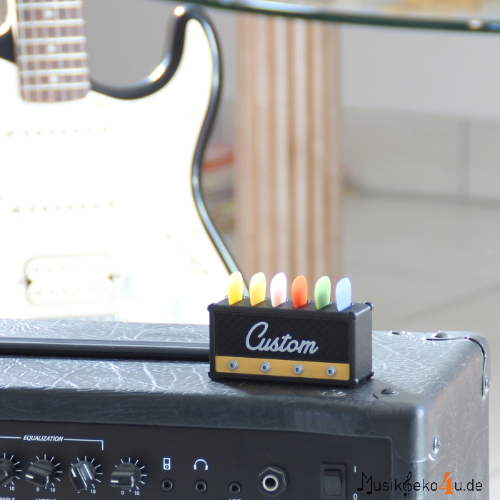 Plektrumhalter - 3D gedruckt, als AMP-Verstärker, personalisiert