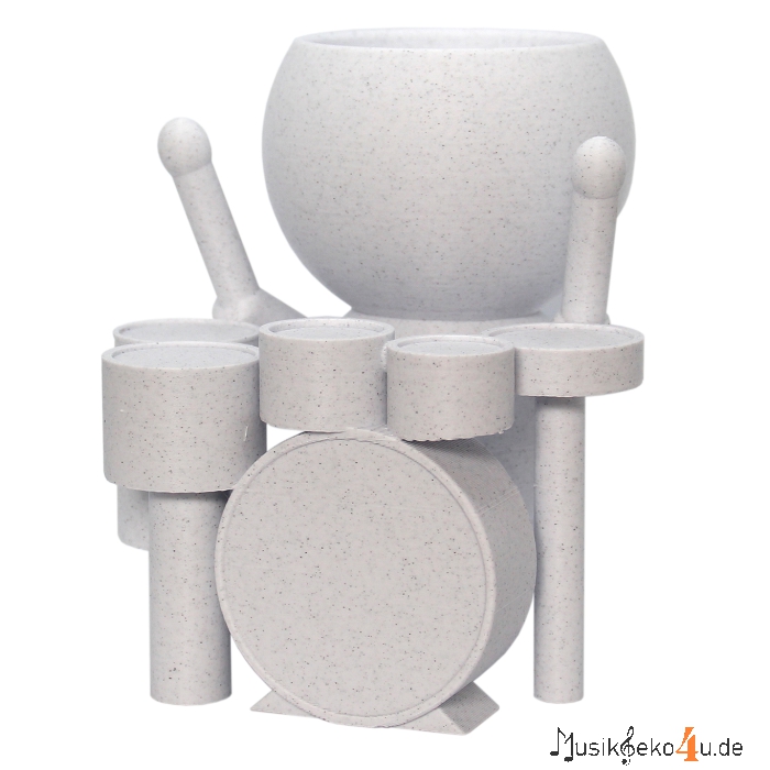 Schlagzeug Blumentopf - 3D gedruckter Schlagzeuger in verschiedenen Farben