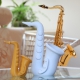 Saxophon Deko - 3D gedruckt, in verschiedenen Farben und zwei Größen