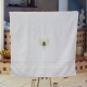 Skarabäus - Handtuch, weiß in verschiedenen Größen mit einem Skarabäus bestickt