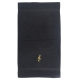 Handtuch schwarz in verschiedenen Größen mit goldenem Violinschlüssel bestickt